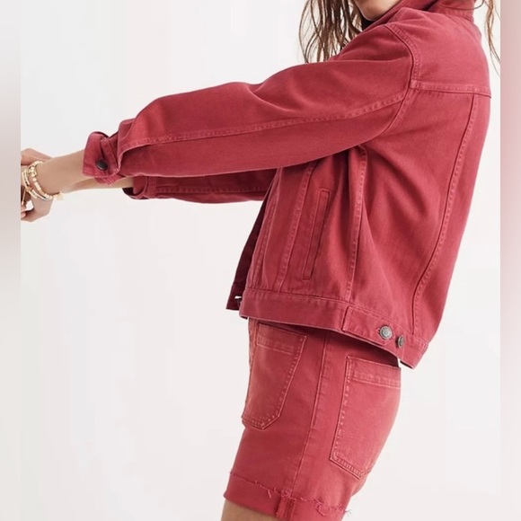 Madewell Jackets & Blazers - Madewell Boxy-Crop Jean Jacket